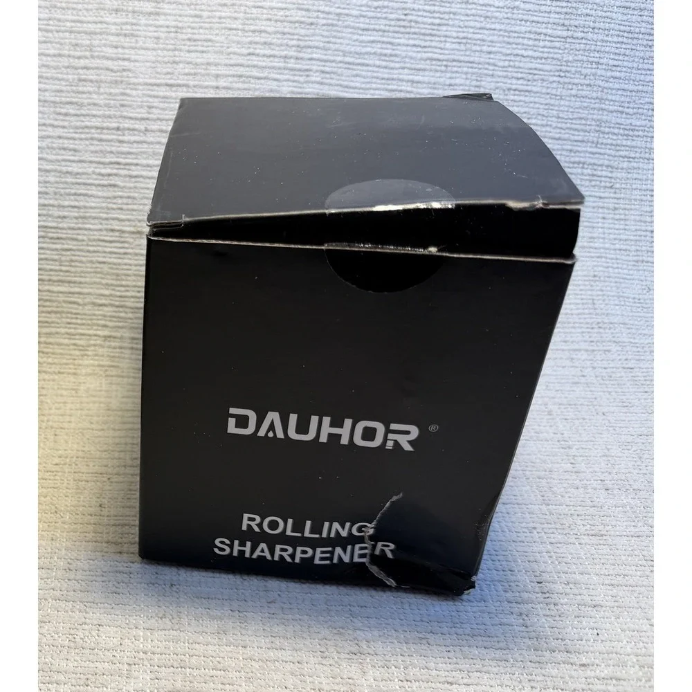 DAUHOR Rolling Knife Sharpener‎ Set 400/1000 Grit w/ Angle Base
